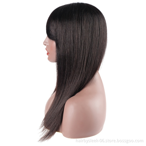 Rebecca Made machine Remy Hd Lace Wigs Natural Human Hair Wigs Straight Brazilian Human Hair Lace Front Wigs For Black Woman